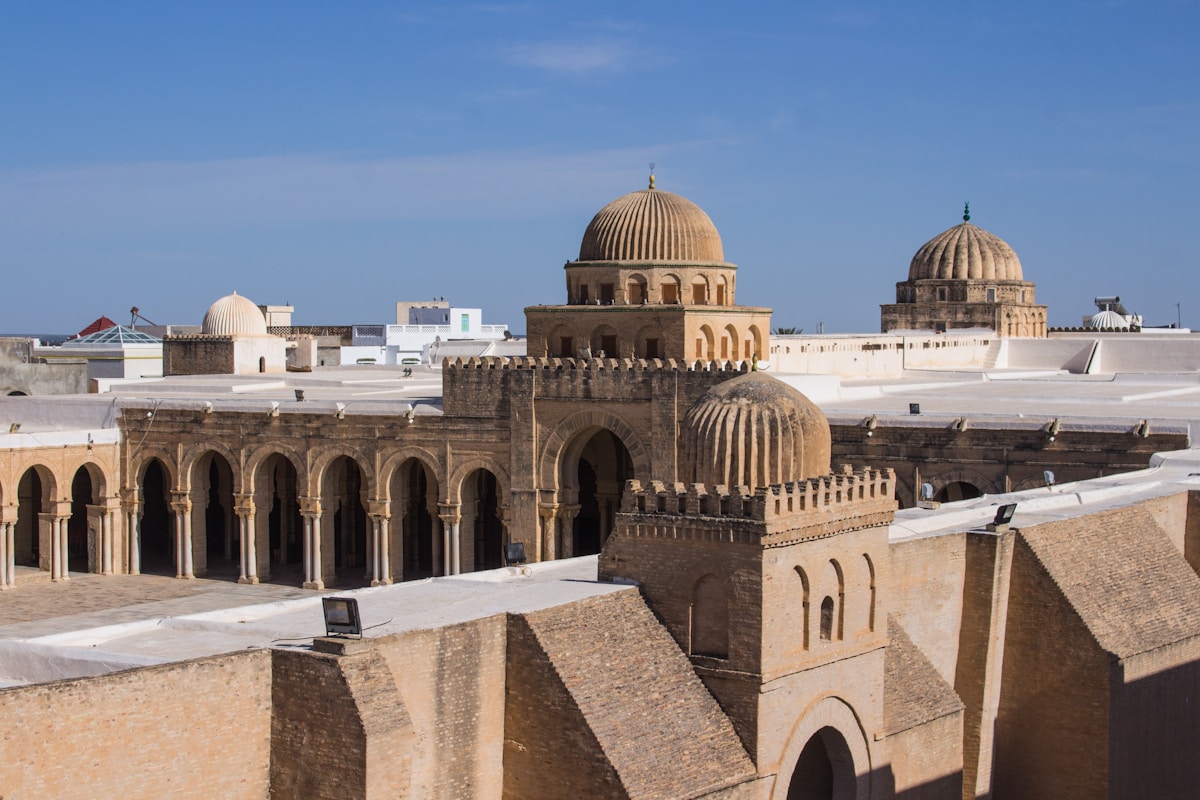 The domed rooftops of Kairouan — Tunisia's holy city